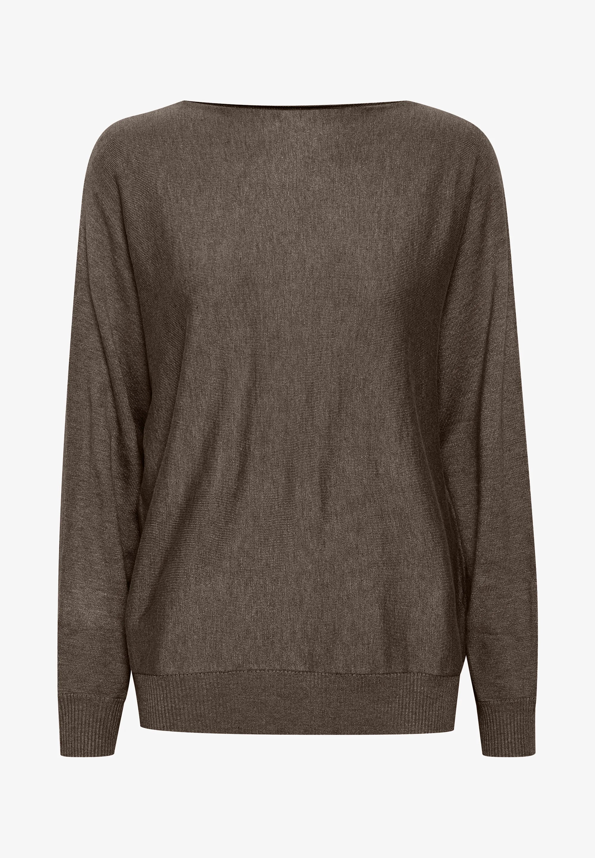 TERRO | Brown Modern Relaxed Knitwear Sweater